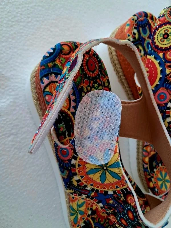 Schitterende zeer trendy etnische / kleurrijke sandalen - Maat 40 – photo 4